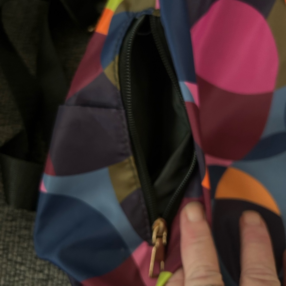 Colorful Geometric Women's Backpack - Picture 5 of 5